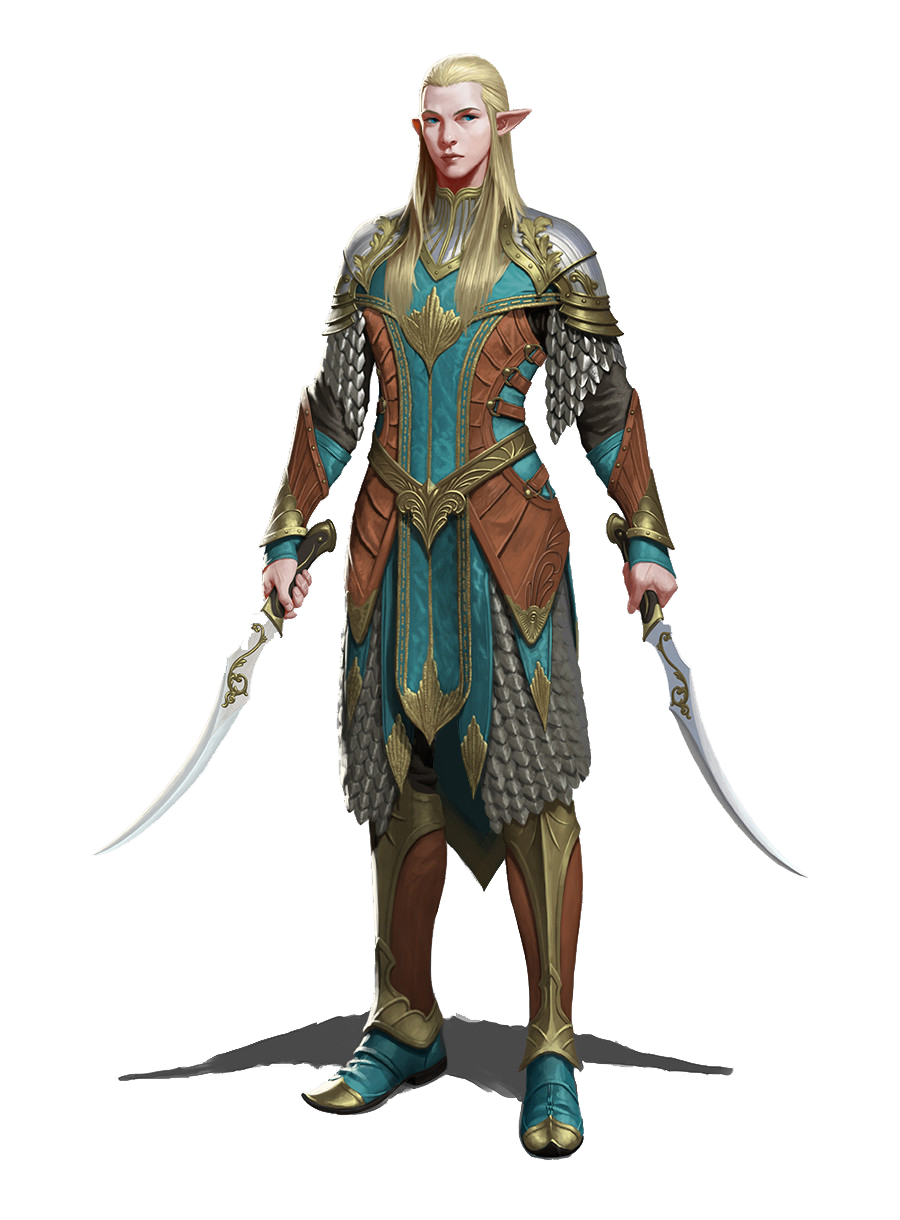 Gallery Of Elves Jesse S Dnd - Dnd Cleric Outfit Female Human Rogue Fighter...
